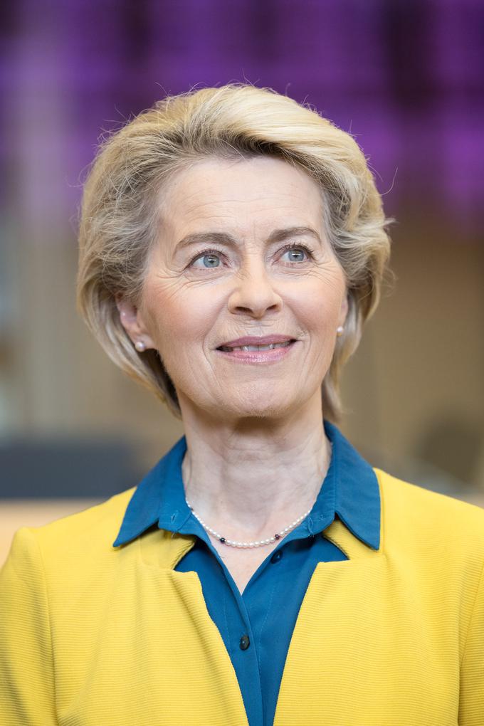 Ursula von der Leyen: "To je prelomni trenutek za našo Unijo. Naše varnosti in zaščite ljudi ne smemo imeti za samoumevni, ampak si moramo zanju vseskozi prizadevati." | Foto: 