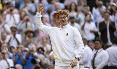 Sinner po wimbledonski zmagi povečal prednost na lestvici ATP