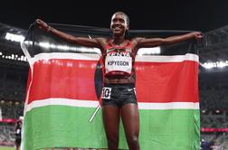 Faith Kipyegon z olimpijskim rekordom ubranila naslov na 1500 m