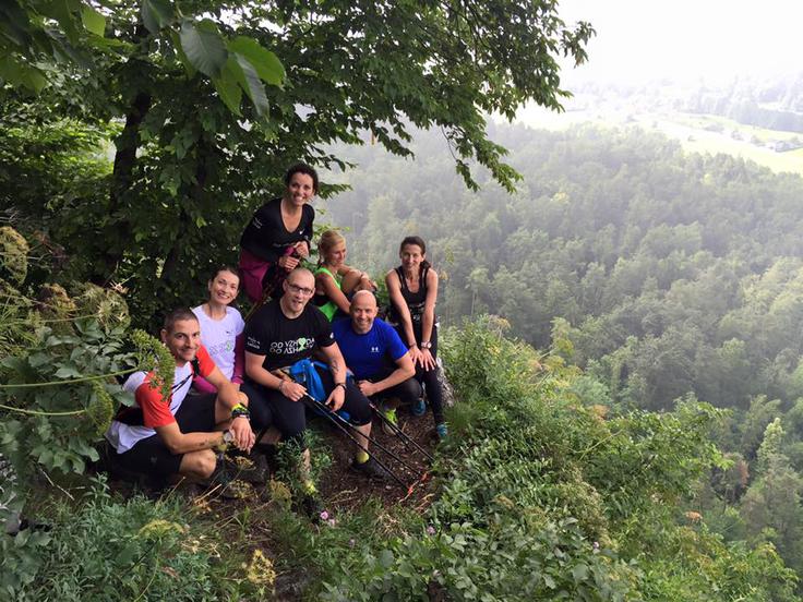Metka in Betka sta odprli prenovljeno pot srca. | Foto: 
