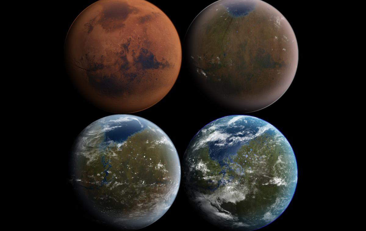 Mars | Našem planetu najbližji kraj, kjer bi lahko našli znake življenja, je Mars. | Foto Wikimedia Commons / Daein Ballard