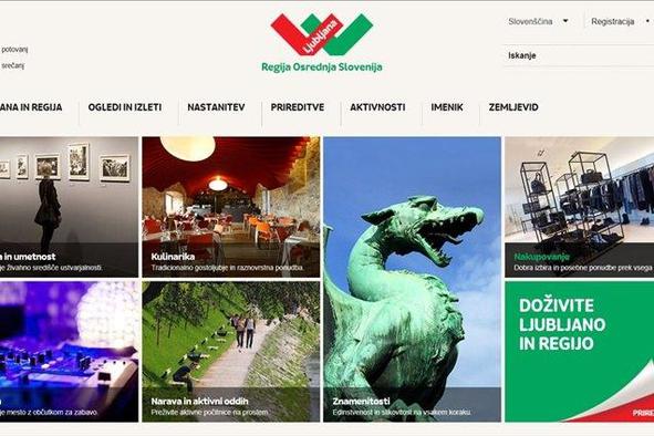 Nadgrajena spletna podoba turistične in kulturne Ljubljane