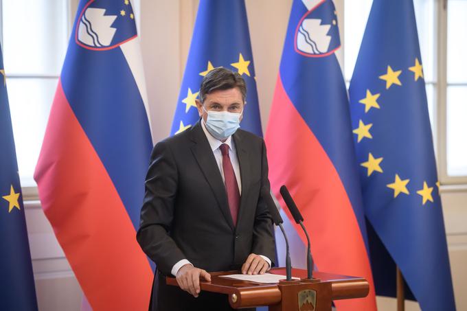 Boruta Pahorja zaradi pandemije bolezni covid-19 ne bo na odprtje iger v Pekingu. | Foto: STA ,