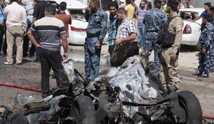 Irak pretresel niz eksplozij avtomobilov bomb
