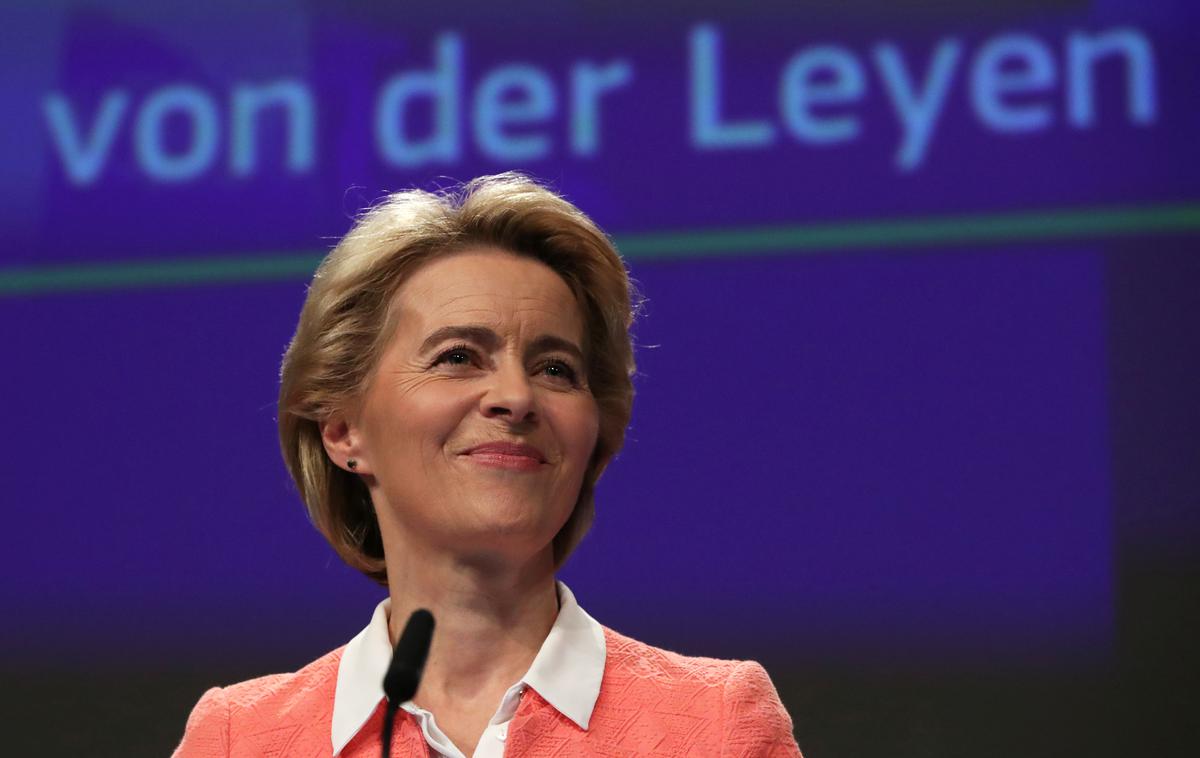 Ursula von der Leyen | Evropski parlament bo o novi Evropski komisiji pod vodstvom Ursule von der Leyen glasoval prihodnjo sredo. | Foto Reuters