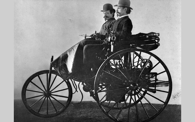 Mercedes-benz motorwagen 1885 | Foto: Daimler