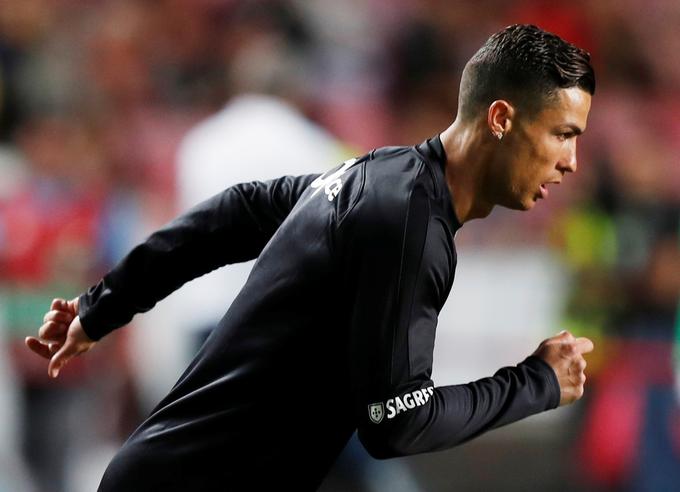 Cristiano Ronaldo se je poškodoval na reprezentančni akciji. | Foto: Reuters