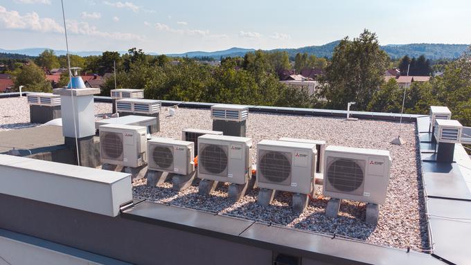 Klimatske naprave na strehi_od blizu | Foto: 
