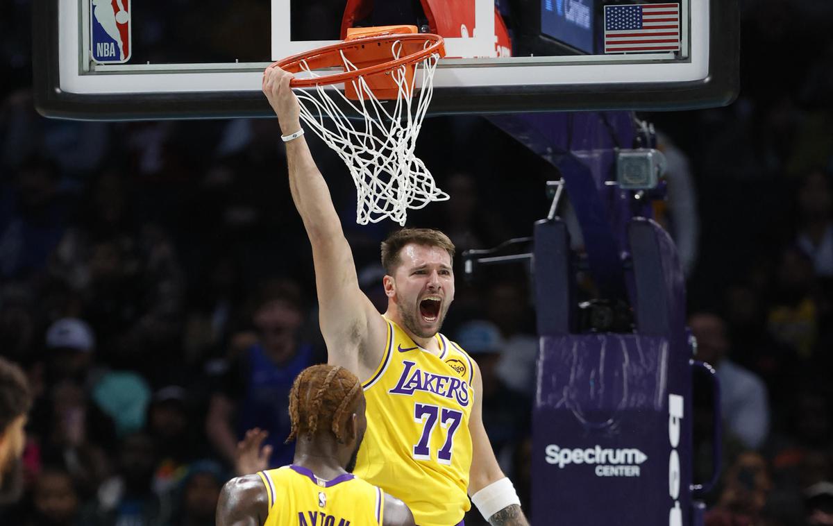 Luka Dončić | Luko Dončića in soigralce čaka obračun z New Orleansom. | Foto Reuters