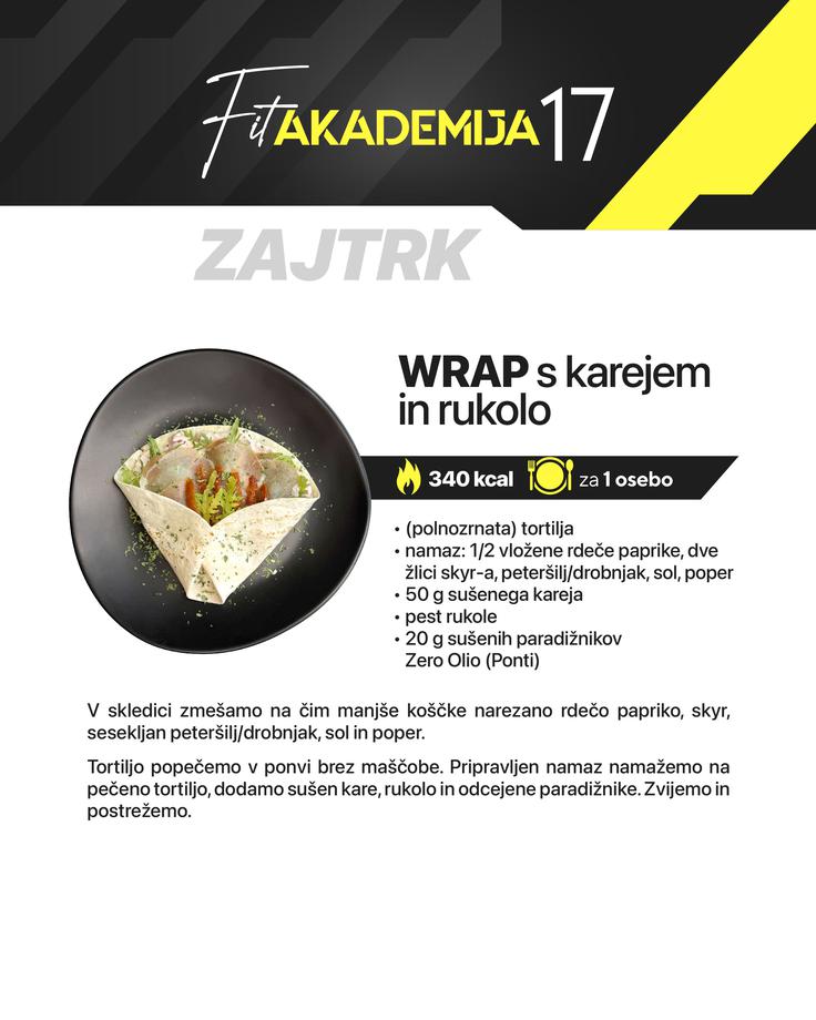 Fit akademija 17, Patricia Pangeršič, recepti | Foto: Fit akademija