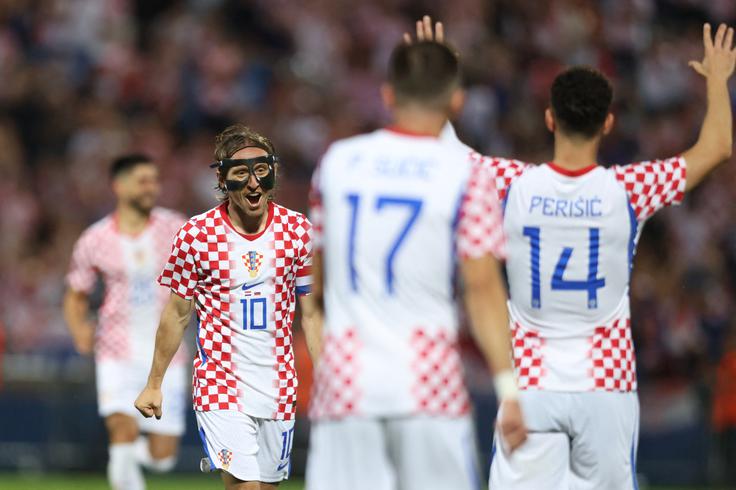 Hrvati so povedli v 51. minuti. | Foto: Reuters