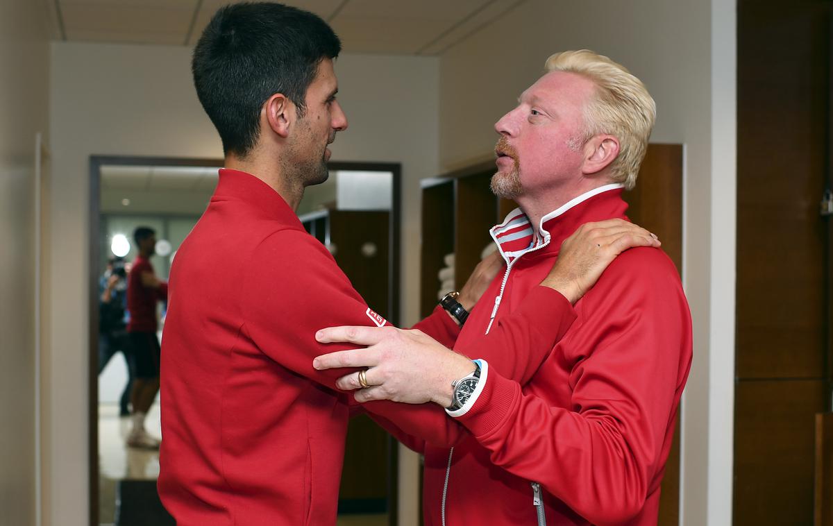 Đoković Becker | Boris Becker je bil pred leti Đokovićev trener. | Foto Reuters