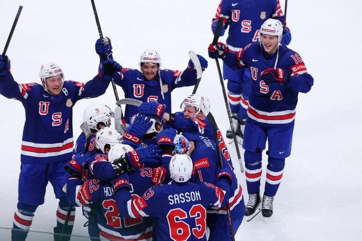 Američani so zmagali po izvajanju kazenskih strelov. | Foto: Reuters