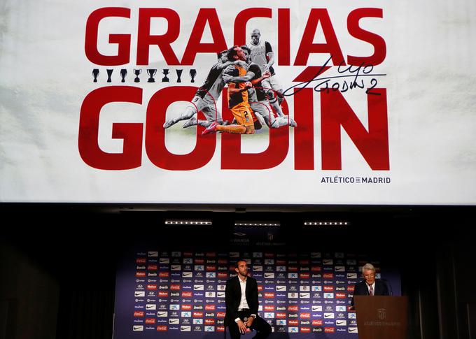 Atletico se je kapetanu zahvalil za vse, kar je storil za napredek Atletica. | Foto: Reuters