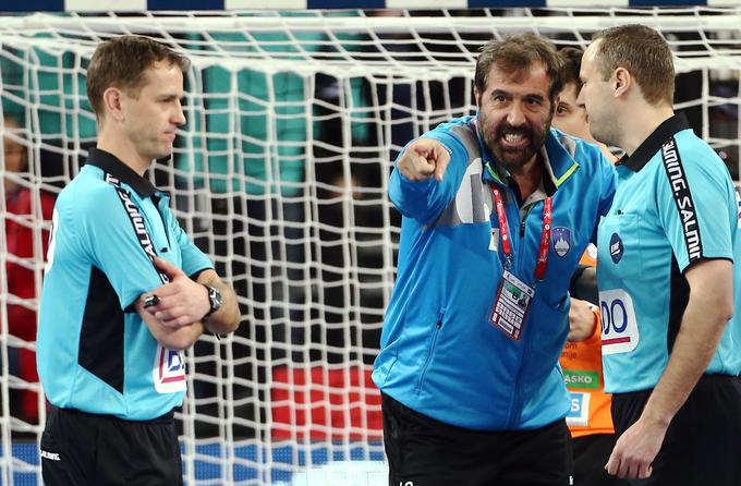 Selektor Slovenije Veselin Vujović je po koncu tekme proti Nemčiji izgubil živce. | Foto: Reuters