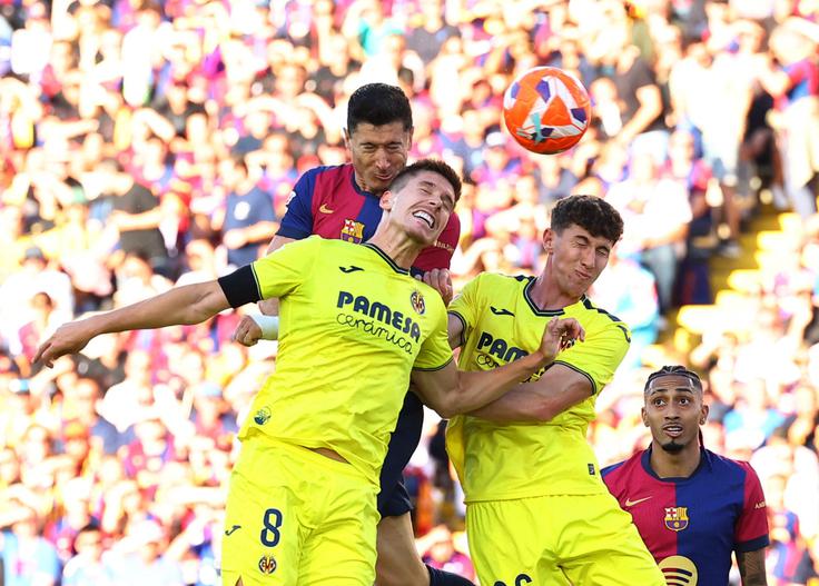 Villarreal je ugnal Barcelono. | Foto: Reuters