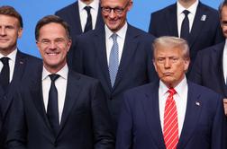 Rutte bo Trumpa poskušal obdržati v zvezi Nato