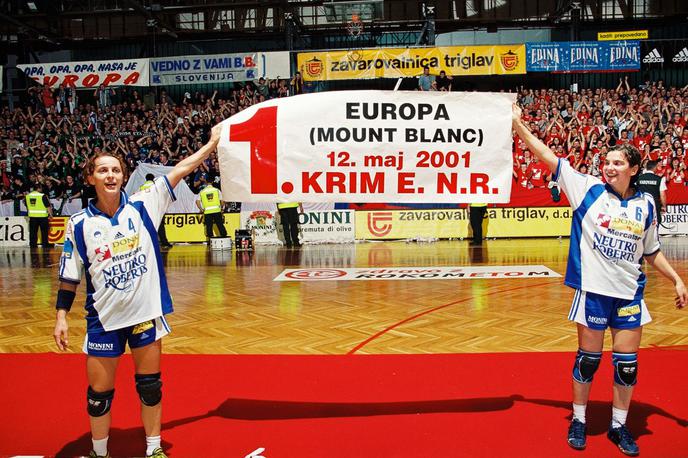 20 let Krim Mercator | Krim Mercator je pred 20 leti osvojil ligo prvakinj. | Foto Rk Krim Mercator