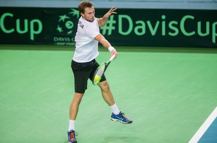 Tom Kočevar Dešman bo kot 688. igralec na lestvici ATP prvo slovensko orožje. | Foto: Vid Ponikvar