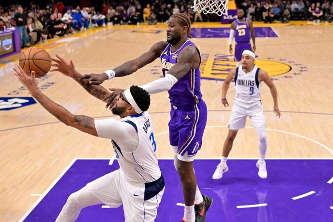 Los Angeles Lakers : Dallas Mavericks, Anthony Davis | Davis proti Clippersom ne bo igral. | Foto Reuters
