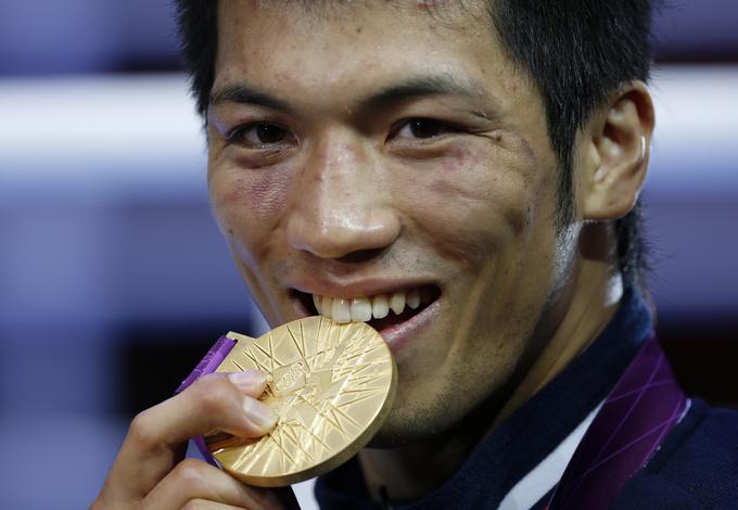 Japonec Ryoto Murata je na olimpijskih igrah v Londonu osvojil zlato medaljo. | Foto: Reuters