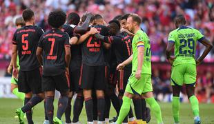 Bayern ob vrnitvi Kovača ugnal Wolfsburg