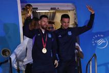 Argentina sprejem Katar 2022 Lionel Messi Lionel Scaloni