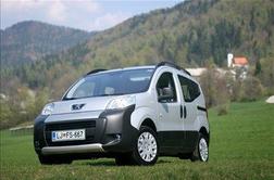 Peugeot bipper tepee in partner tepee