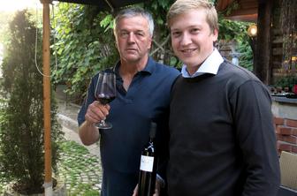 Ko Belokranjec toči vino na ljubljanskem Barju