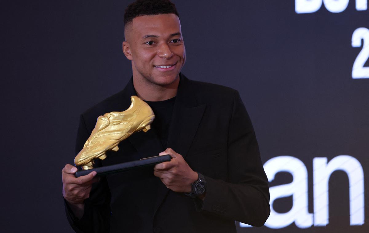 Kylian Mbappe | Kylian Mbappe je dobitnik zlate kopačke za leto 2025. | Foto Reuters