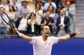 Zverev in Shelton po finalu v New Yorku spet na igrišču