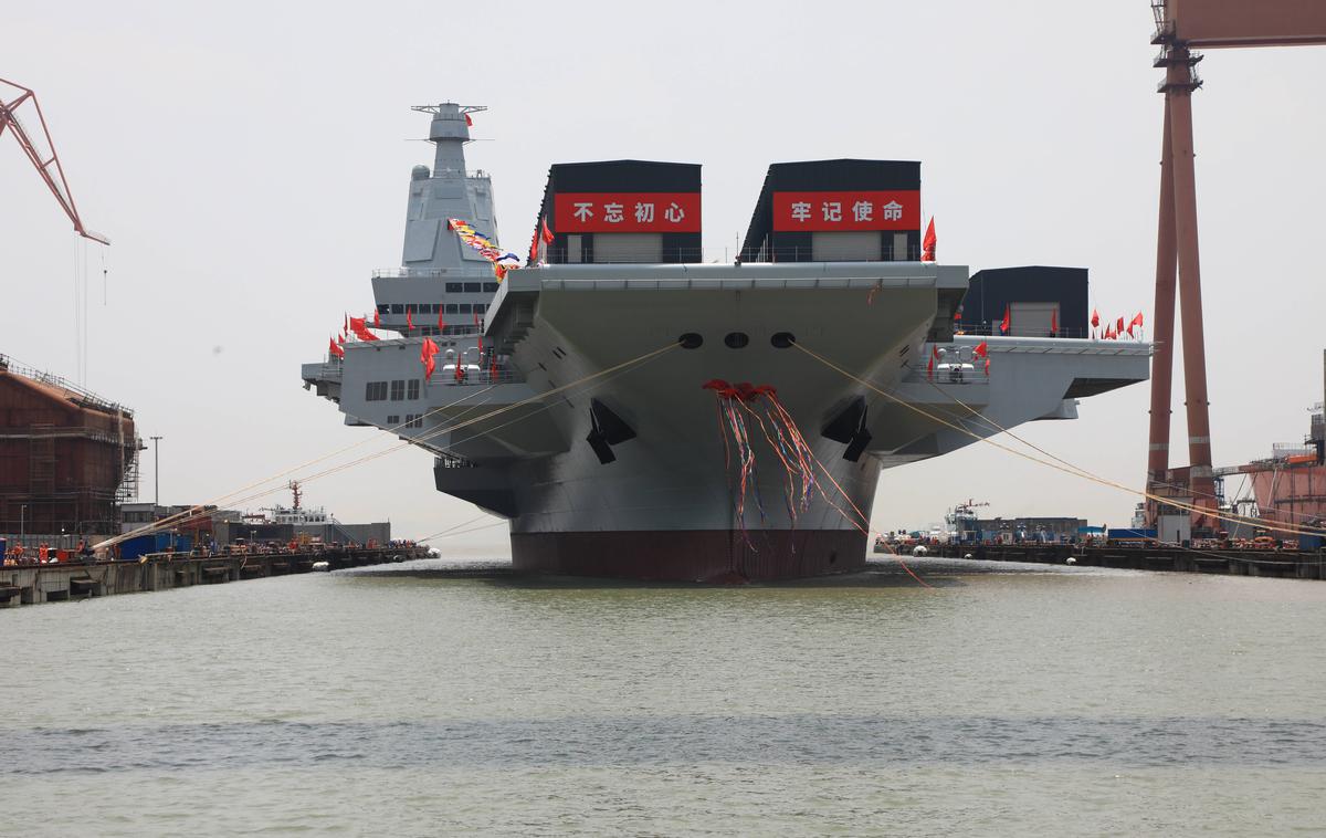 Kitajska letalonosilka Fujian | Foto Guliverimage