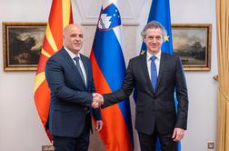 Golob makedonskemu kolegu zagotovil trdno podporo Slovenije na poti v EU