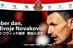 Milivoje Novaković v še tretji klub na Japonskem
