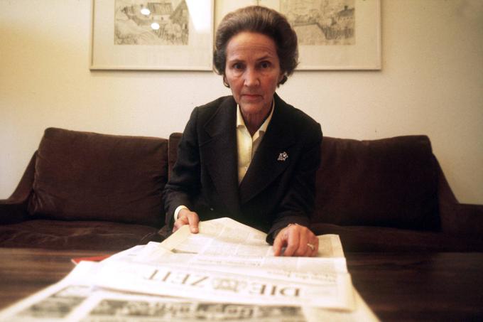 Dönhoffova je novinarka Die Zeita postala leta 1946. Leta 1955 je postala namestnica odgovornega urednika, leta 1986 pa odgovorna urednica. Leta 1972 je postala izdajateljica Die Zeita. | Foto: Guliverimage/Vladimir Fedorenko