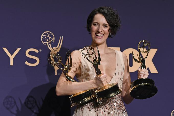 Phoebe Waller-Bridge, avtorica serije Fleabag, je pometla s konkurenco med komičnimi serijami. | Foto: Getty Images