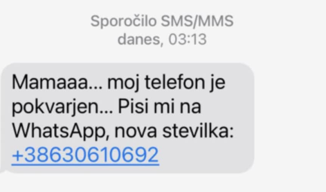 Slovenski starši, pozor: če vam otrok pošlje to sporočilo, ga izbrišite!