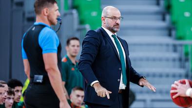 Trenerju Cedevite Olimpije po izključitvi še tekma suspenza