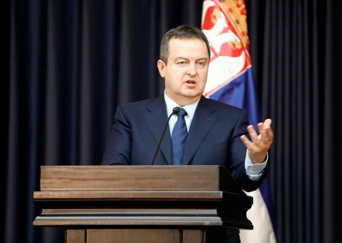 Odnosi med Beogradom in Prištino v zadnjem obdobju niso najboljši. Na fotografiji srbski zunanji minister Ivica Dačić. | Foto: Reuters