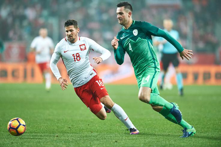 Miral Samardžić je bil eden redkih slovenskih reprezentantov v prvi postavi iz standardne začetne enajsterice, ki se je uveljavila v zadnjem času. | Foto: Sportida