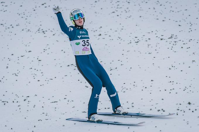 TImi Zajc je zadovoljen s skoki, ki jih kaže na treningih. | Foto: Sportida