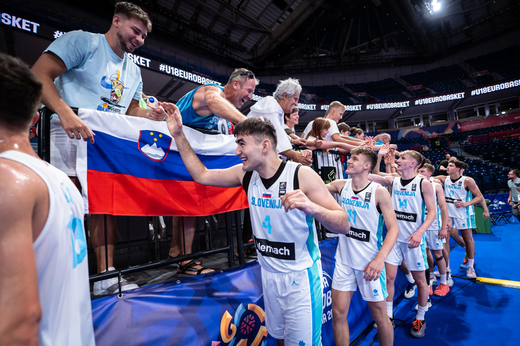 osmina finala EP U18 košarka Slovenija | Foto: FIBA