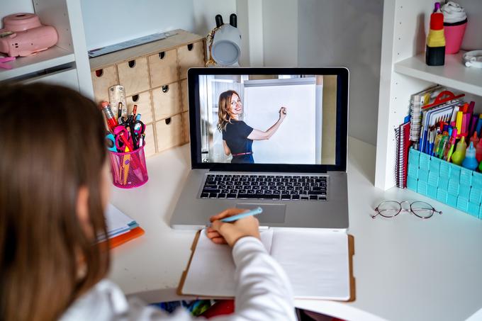 računalnik šolanje od doma | Foto: Getty Images