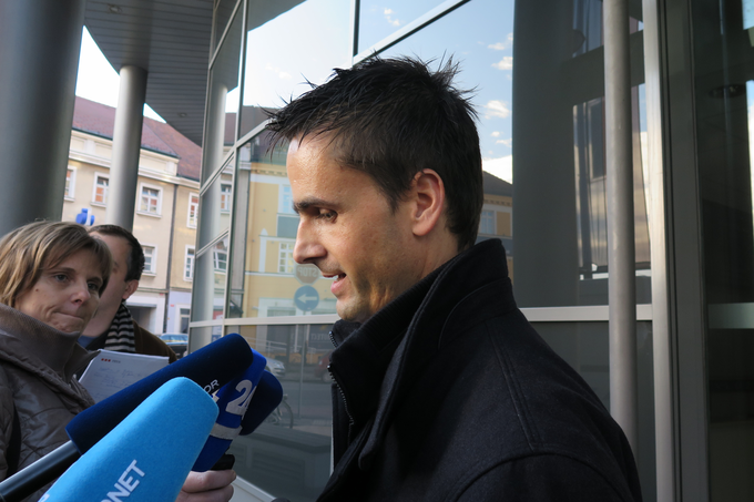 Tožilec Luka Moljk je napovedal pritožbo na pogojno kazen, ki jo je mariborsko sodišče prisodilo Borutu Bizjaku. | Foto: STA ,