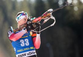 Pokljuka biatlon šprint