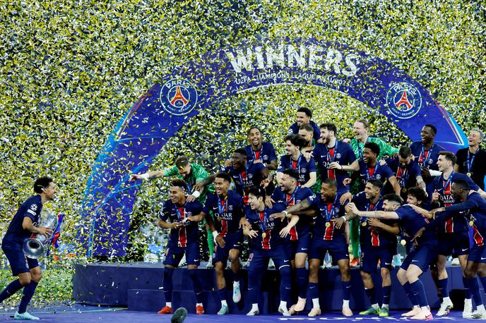 PSG Inter | PSG je v pretekli sezoni prvič v zgodovini osvojil ligo prvakov. | Foto Reuters
