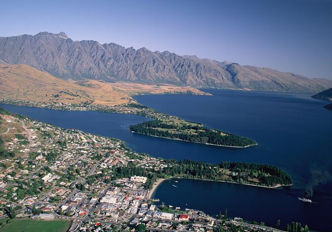 Queenstown na južnem otoku. Sredi novozelandskih Alp. | Foto: Guliverimage