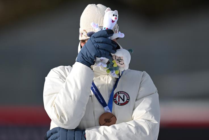 Sturla Holm Lægreid se zaveda, da to ni bil primeren trenutek za priznanje. | Foto: Guliverimage