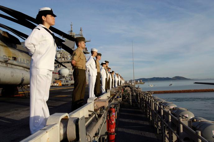Ameriška mornarica | Ameriški uradniki že leta izražajo zaskrbljenost zaradi kitajske vohunske grožnje in so v zadnjih letih večkrat sprožili kazenske postopke proti obveščevalcem iz Pekinga. | Foto Reuters