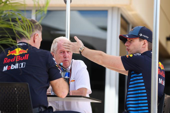 Helmut Marko in Christian Horner naj bi bila boj za oblast v Red Bullovi ekipi formule 1. | Foto: Guliverimage